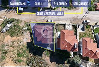 Datça Burgaz Detached Garden and Sea View 2+1 Villa for Sale