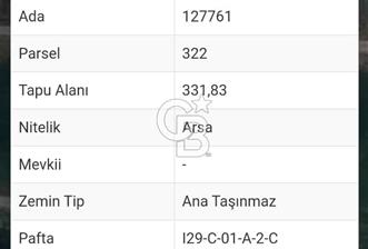 GÖLBAŞI/HACILAR'DA TEK TAPU SATILIK ARSA