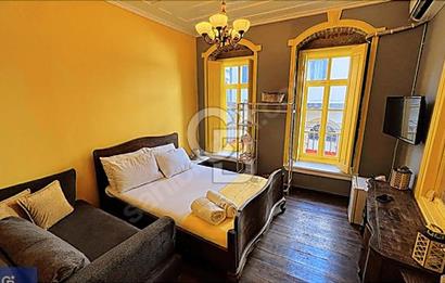3-Story Historical Boutique Hotel with Garden for Sale in Ayvalık Macaron