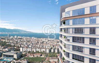 Evora İzmir Yaşamın Merkezinde Deniz Manzaralı 3+1 Satılık Daire