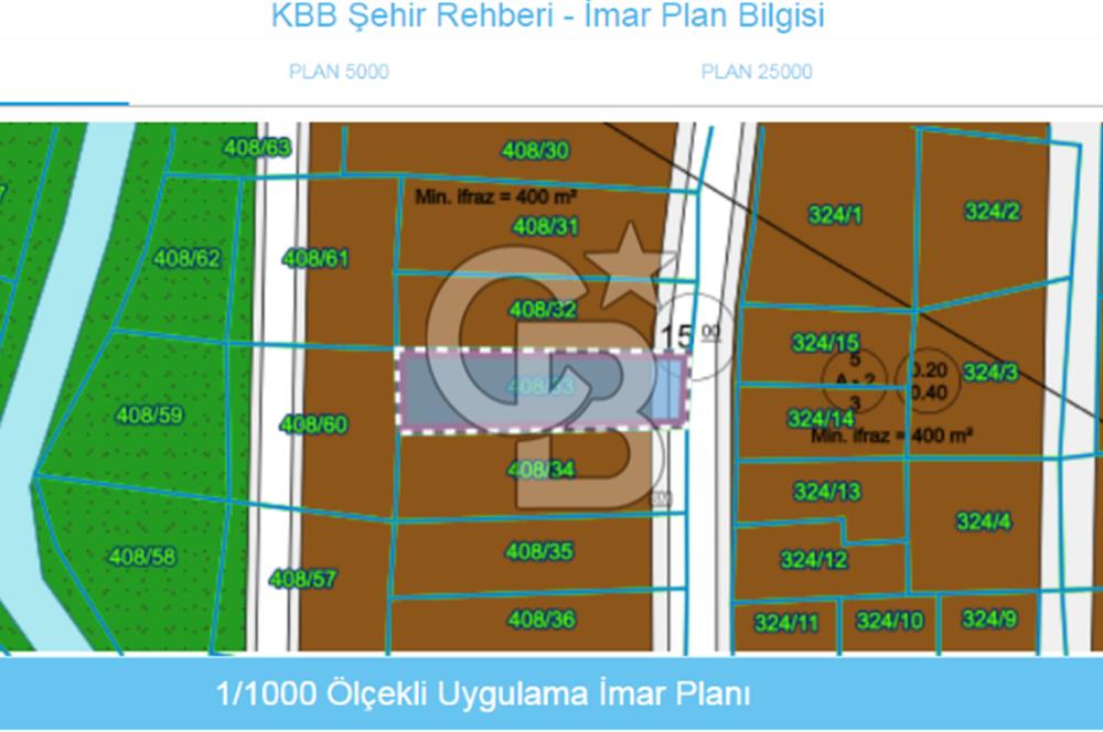 CB TOWER KARTEPE ARSLANBEY MERKEZ'DE 800 M² İMARLI SATILIK ARSA