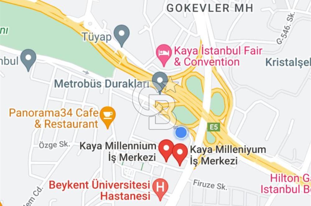 BEYKENT GİRİŞ METROBÜS SON DURAK, KAYA MİLENYUM' DA SATILIK OFİS/MAĞAZA