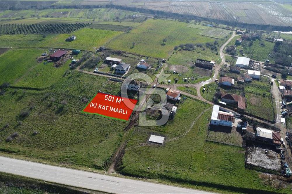 Biga Adliye Köyde 2,5 Kat İmarlı 501 m² Satılık Arsa