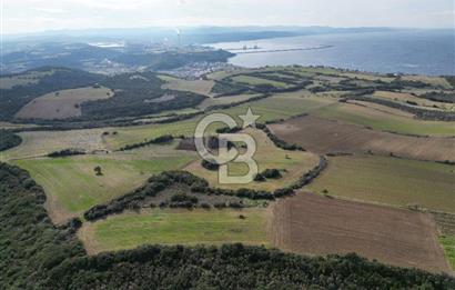 Çanakkale Biga Kemerde Boğaz Manzaralı Arazi