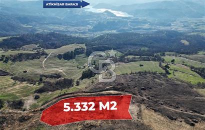 Çanakkale Kemel Köyünde 5.332 M2 Satılık Baraj Manzaralı Tarla !