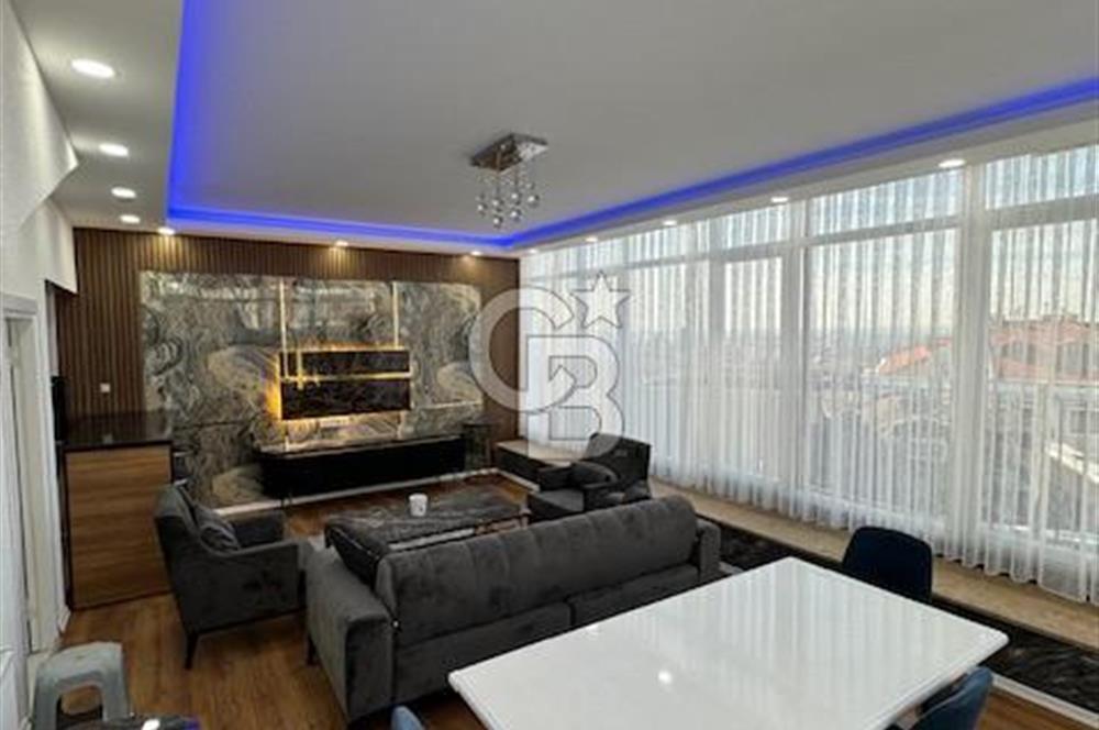 FURNISHED 3+1 FLAT FOR RENT IN ACIBADEM WITH FULL SEA VIEW