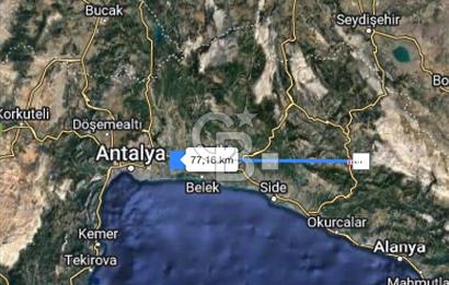 Antalya İli Akseki İlçesi Mahmutlu Köyü’nde Satılık Tarla 