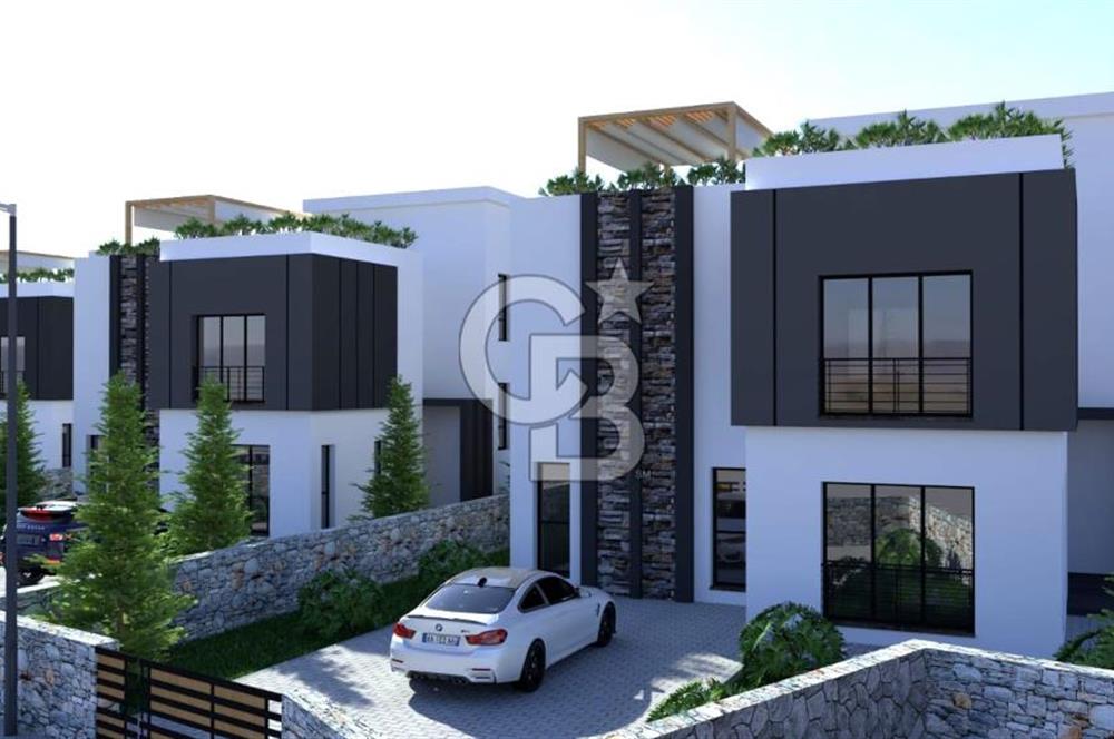 3+1 Private Villa For Sale With *Special Payment Plan* In Kyrenia In Karaagac In Esentepe In TRNC