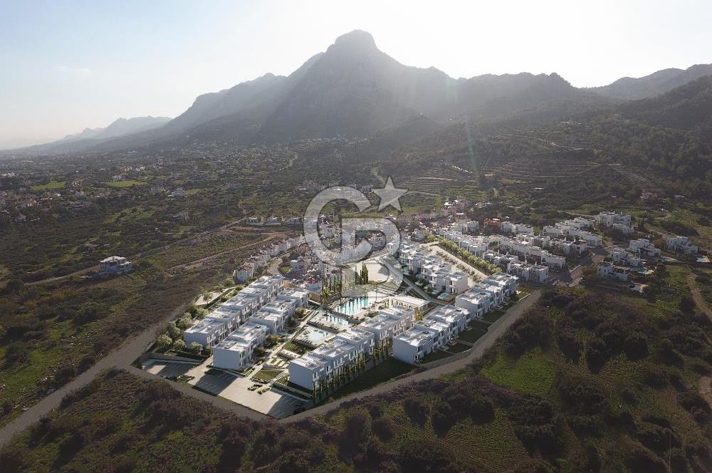 2+1 Penthouse Flat With Terrace For Sale With Payment Plan In Karsiyaka In Kyrenia In Trnc
