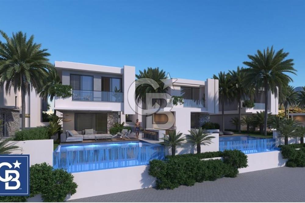 Kuzey Kıbrıs'ın yeni Erenköy de vadeli 3+1 villa satış imkanı. ağustos 2025 teslim