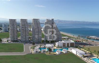 Kıbrıs Lefke’de denize sıfır özel plaj ve sosyal tesisli daireler