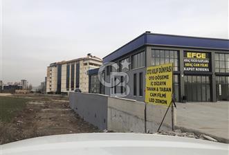 OTOMOTİV SEKTÖRLERİ İÇİN KİRALIK SIFIR KÖŞE YOLA CEPHELİ İŞYERİ