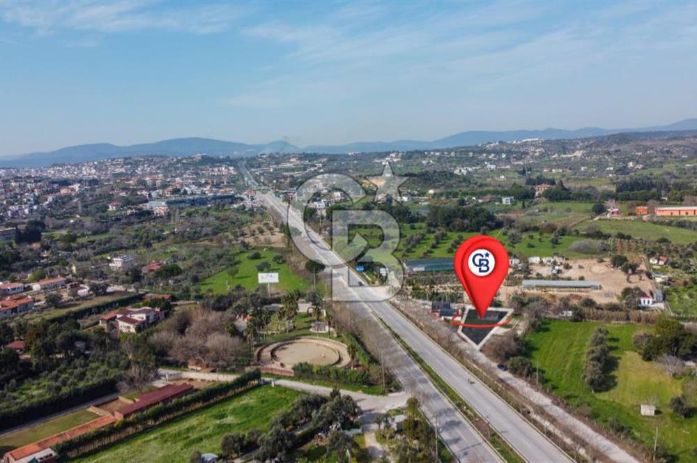 Urla İzmir-Çeşme Caddesinde Anayola Cepheli Satılık 570 m2 Tarla