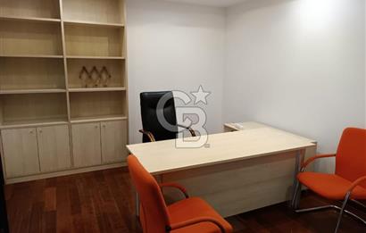 Furnished 1+0 office for rent behind Kocatepe Mosque, suitable for law firm