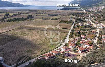 Akyaka Mahallesinde Eşsiz Doğa ve Deniz Manzaralı Satılık 500m² Arsa