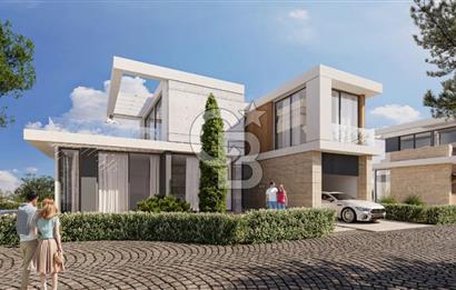 Kıbrıs Girne Çatalköy Bölgesinde Satılık 4+1 Villa