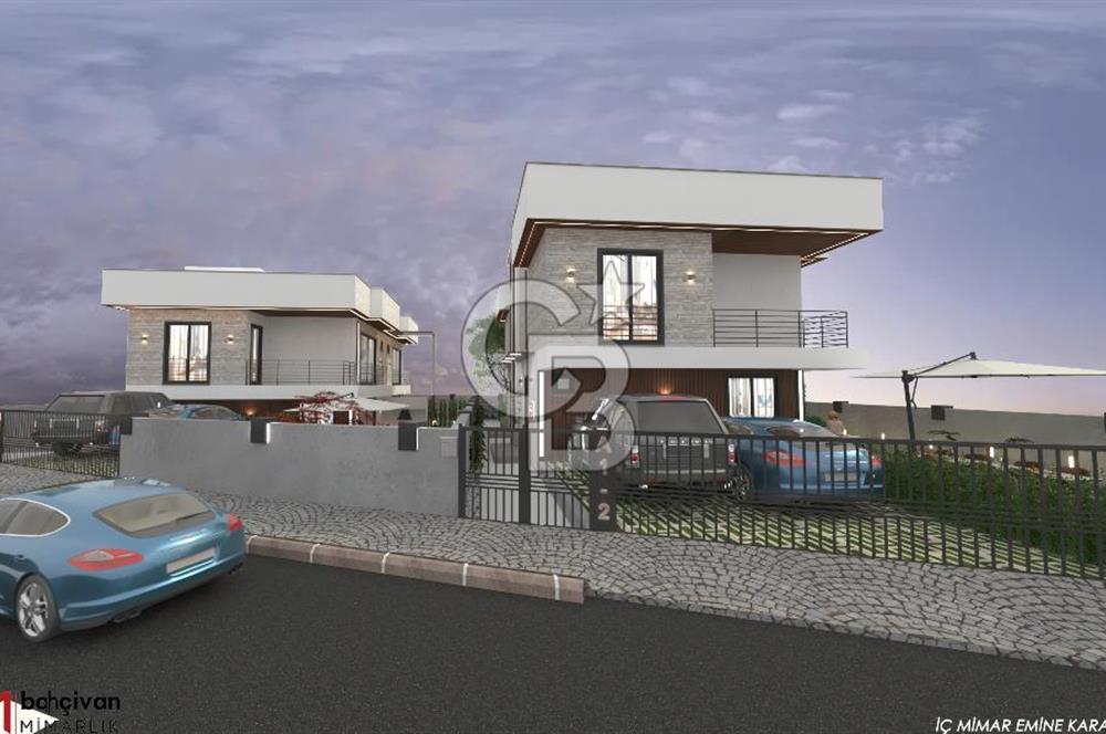 İzmir Yeni Foça'da Satılık 4 adet 4+1 Villa