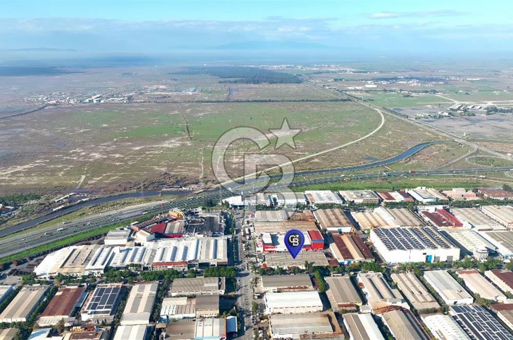 İZMİR ÇİĞLİ AOSB 8.313m2 ARSA 5.000m2 KAPALI SATILIK FABRİKA