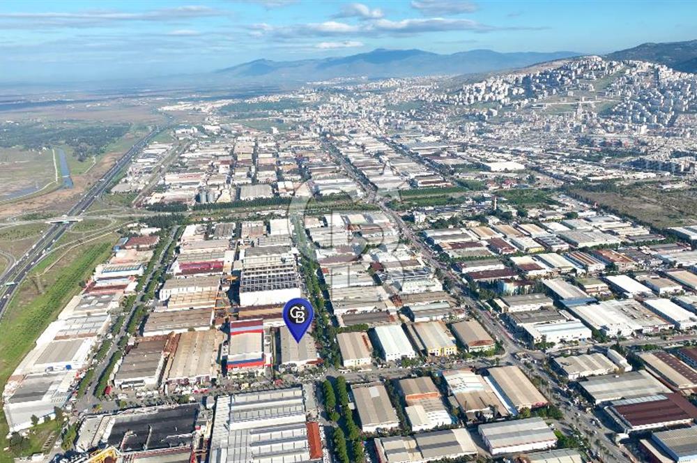 İZMİR ÇİĞLİ AOSB 8.313m2 ARSA 5.000m2 KAPALI SATILIK FABRİKA