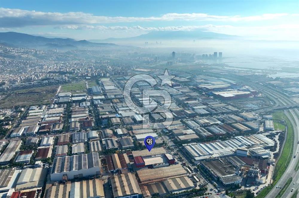 İZMİR ÇİĞLİ AOSB 8.313m2 ARSA 5.000m2 KAPALI SATILIK FABRİKA