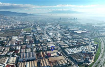 İZMİR ÇİĞLİ AOSB 8.313m2 ARSA 5.000m2 KAPALI SATILIK FABRİKA