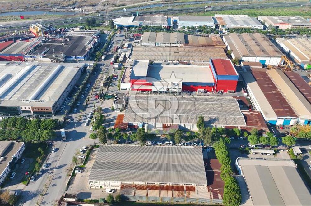 İZMİR ÇİĞLİ AOSB 8.313m2 ARSA 5.000m2 KAPALI SATILIK FABRİKA