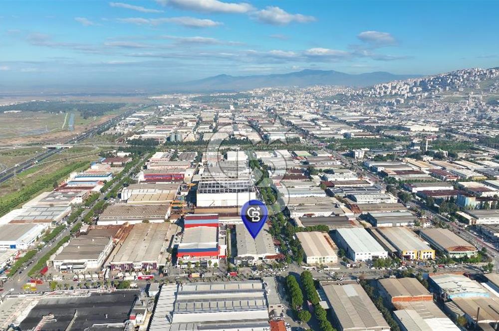 İZMİR ÇİĞLİ AOSB 8.313m2 ARSA 5.000m2 KAPALI SATILIK FABRİKA