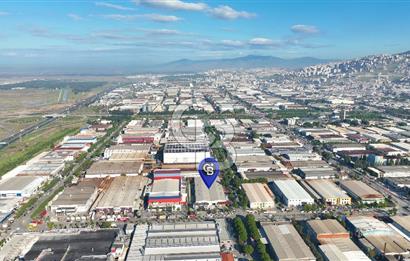 İZMİR ÇİĞLİ AOSB 8.313m2 ARSA 5.000m2 KAPALI SATILIK FABRİKA