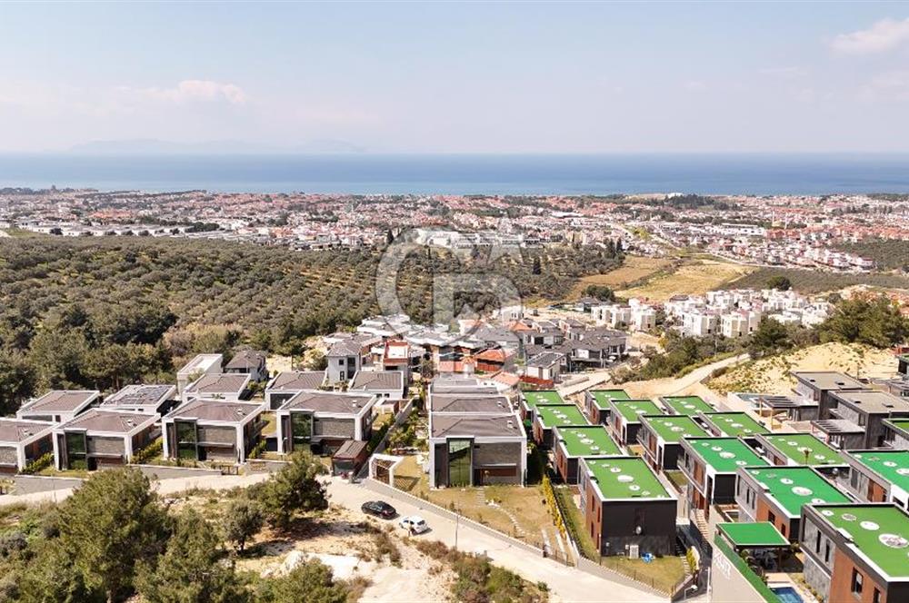 KUŞADASI SOĞUCAK NEST 13' DE ÖZEL HAVUZLU BÜYÜK BAHÇELİ SATILIK LÜKS VİLLA 