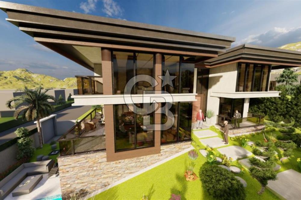 Denizli, Şirinköy'de 505m² Arsa 6+2 508 m² Satılık Özel Villa