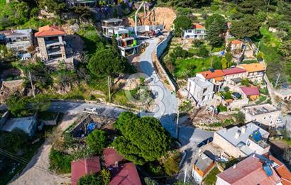 ÇANAKKALE AYVACIK KAYALAR KÖYÜ DENİZ MANZARALI 2 TAPU TEK FİYAT