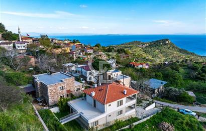 ÇANAKKALE AYVACIK KAYALAR KÖYÜ DENİZ MANZARALI 2 TAPU TEK FİYAT