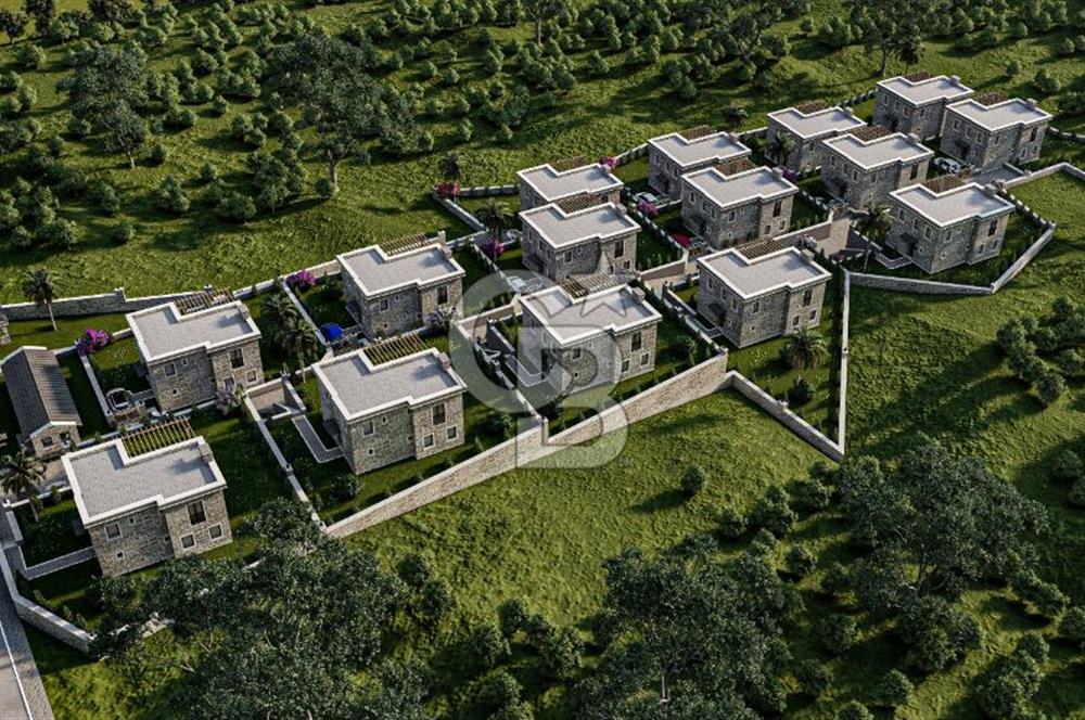 Datça Eski Datça'da Özel Tasarım Satılık 3+1 Müstakil Villa