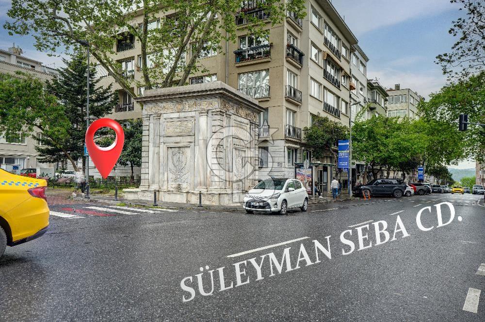 Beşiktaş Süleyman Seba (Spor) Caddesi Üzerinde İçi Yenilenmiş 3+1 İş Yeri 