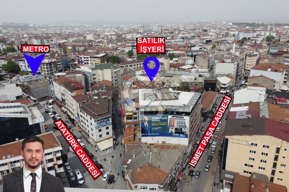 Yeni Çarşıda 20 m Ercan Burger Yanı Satılık 140m² İskanlı Dükkan