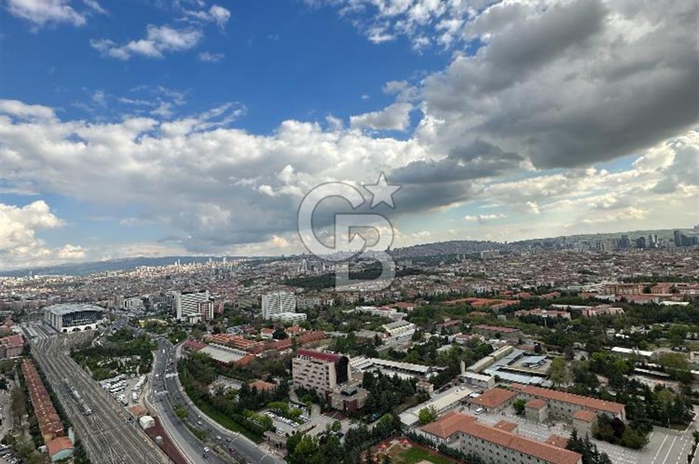 Next Level Pasifik İnşaat'tan Merkez Ankara Projesinde Panoramik Şehir Manzaralı 4,5+1 Kiralık Daire