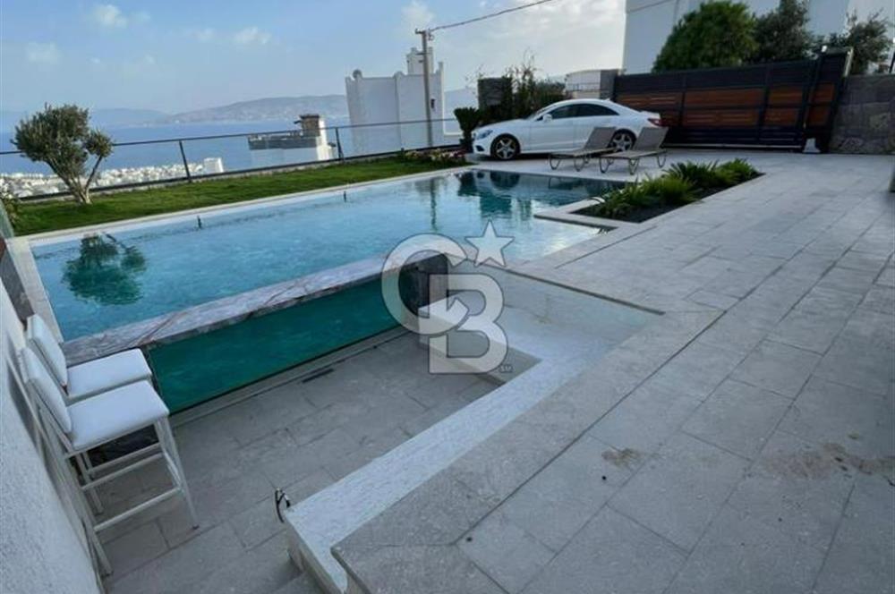 Bodrum Akyarlar Satılık Deniz Manzaralı Villa
