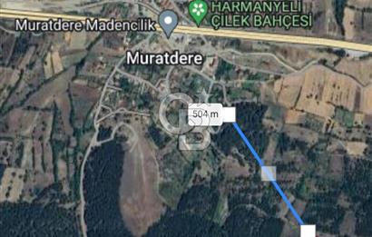 Bilecik Bozüyük Muratdere'de 6000 m² Yola Cephe Satılık Tarla