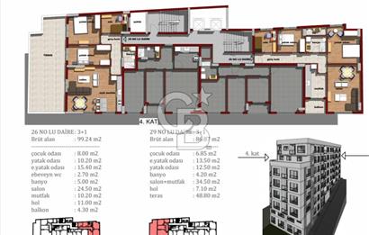 KONAK GÖZTEPE MAH. PROJEDEN SATIŞ 3+1DAİRE