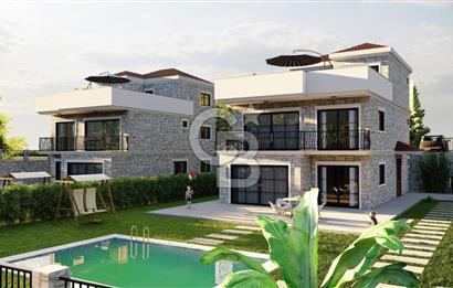 Foçaköy'de Sıfır Ultra Lüks Taş villa