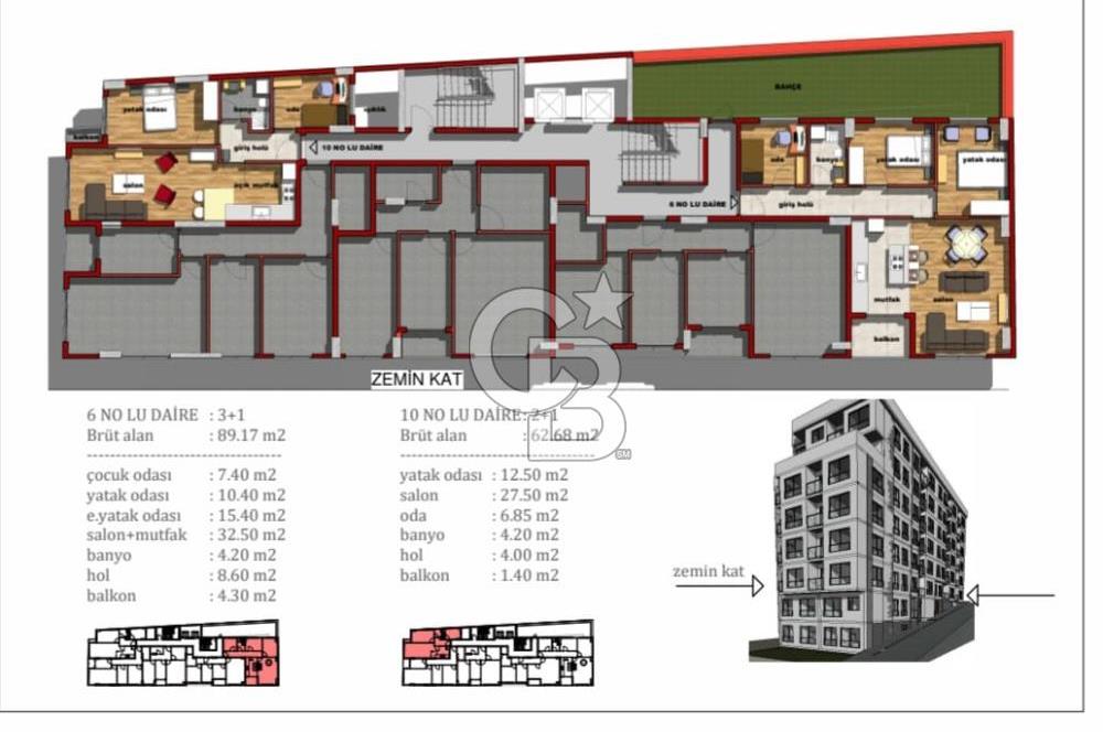 KONAK GÖZTEPE MAH. PROJEDEN SATIŞ 3+1DAİRE