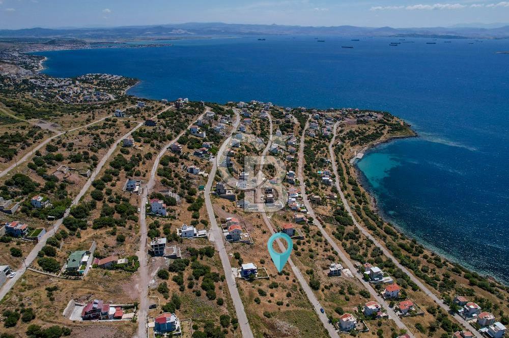 ÇANDARLI EYKODA 325 M2 DENZ MANZARALI VİLLA İMARLI ARSA