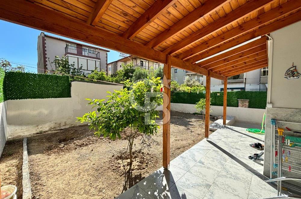 BORNOVA ATATÜRK MAHALLESİNDE BAHÇELİ 3+1 SATILIK DAİRE