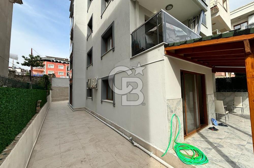 BORNOVA ATATÜRK MAHALLESİNDE BAHÇELİ 3+1 SATILIK DAİRE