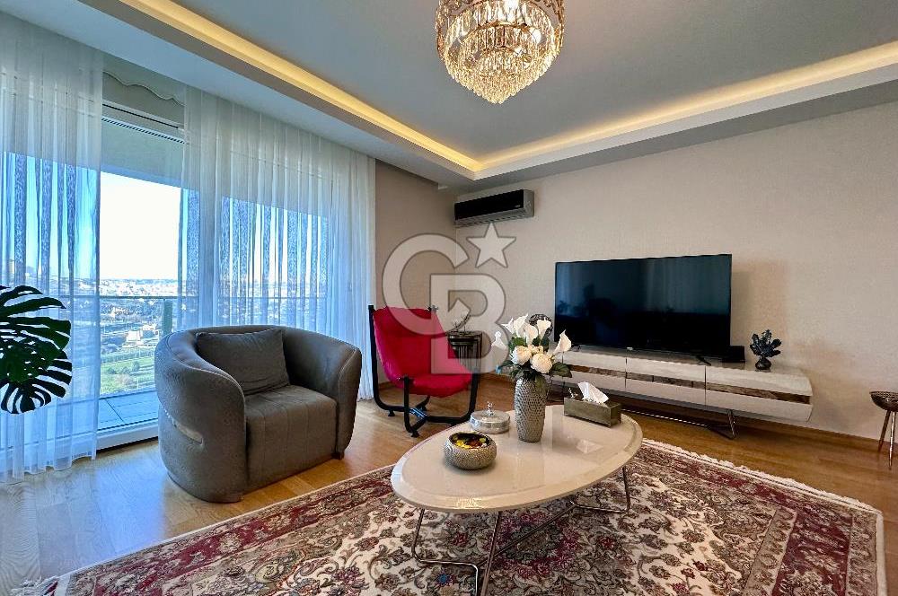 BAHÇEŞEHİR KONAKLARI SATILIK 3+1 DAİRE BAHÇE KATI KISA KATLI MANZARALI DAİRE