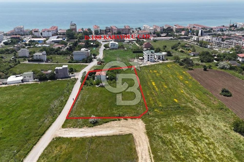 BÜYÜKÇEKMECE KUMBURGAZ 4.000M² DENİZ MANZARALI ARSA