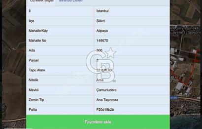 SİLİVRİ ALİPAŞA'DA KİPTAŞ 4'DE YAKIN 952 M2 ARSA