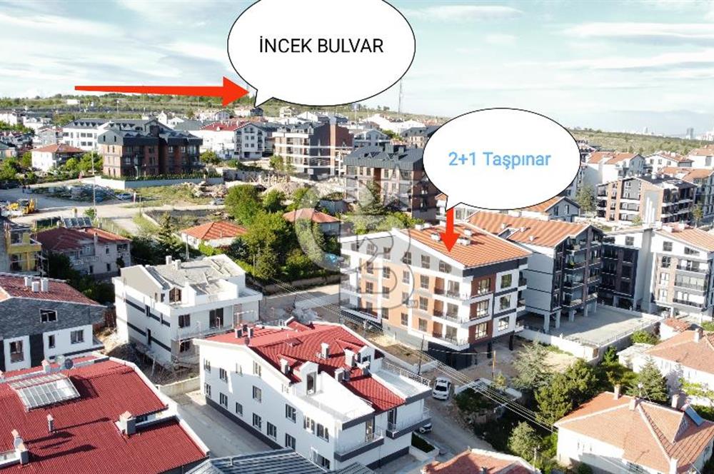 Ankara'nın Yükselen Değeri İncek Taşpınar’da 2+1 Satılık Daire …