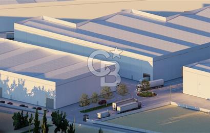 Manisa Turgutlu da Sanayi Sitesi İçerisinde Projeden Satılık Fabrika
