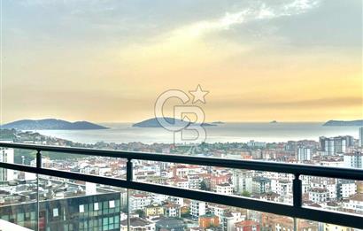 RİTİM İSTANBULDA ADA VE DENİZ MANZARALI SATILIK 4+1 DUBLEX DAİRE